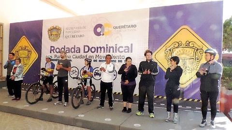 Rodada Dominical congrega a 100 ciclistas
