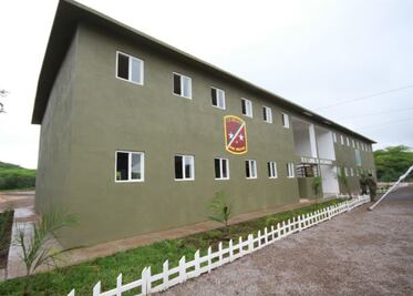 Albergará hasta 200 efectivos base militar