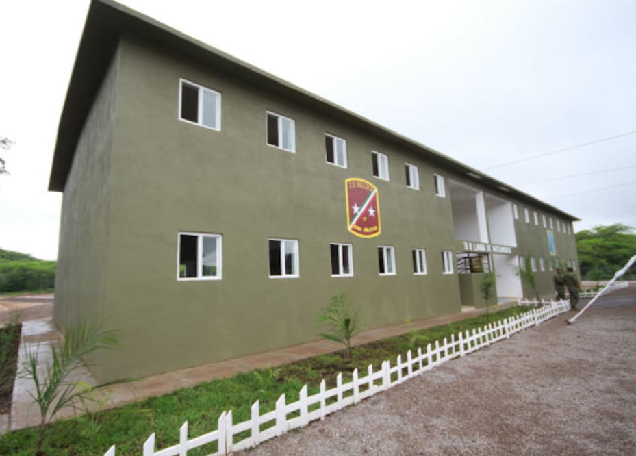 Albergará hasta 200 efectivos base militar