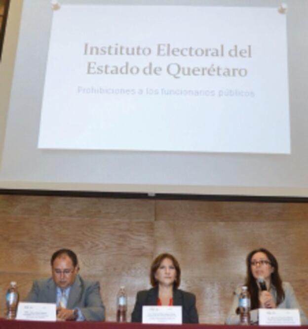 IEEQ alerta a funcionarios sobre delitos electorales