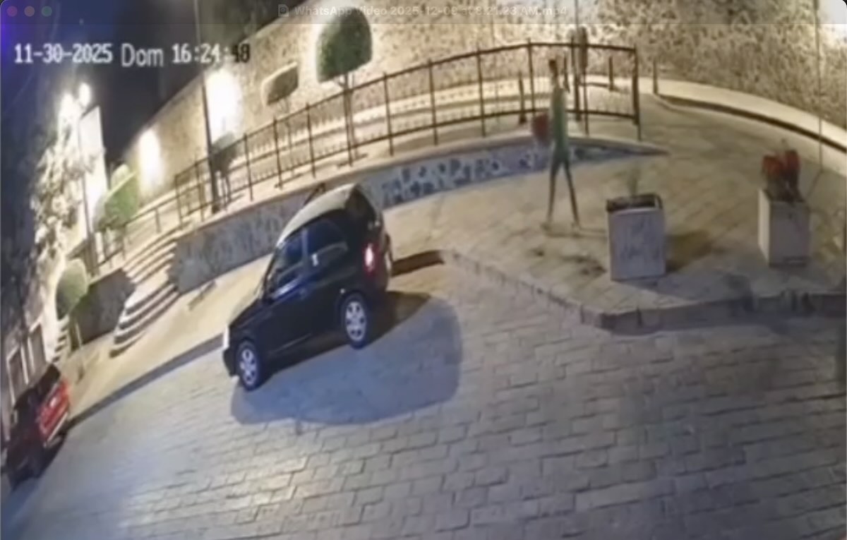 Detienen a hombre que robó nochebuenas en el Templo de La Cruz