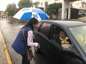 Elsa Méndez invita a ciudadanos a participar activamente en la política.