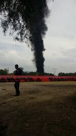 #Avance|Se incendia toma clandestina en San Juan del Río