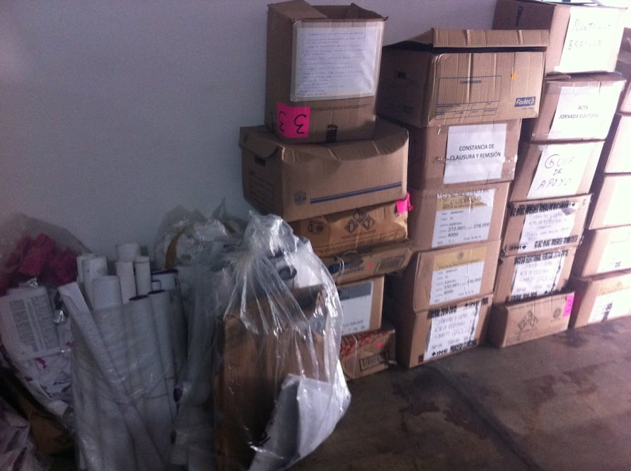 Destuye INE boletas de la pasada elección 2015