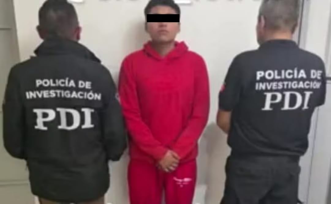 Joven es detenido tras cometer un homicidio con arma blanca en Milpa Alta (19/01/2026). Foto: Especial