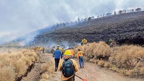 Querétaro suma nueve incendios forestales en el año