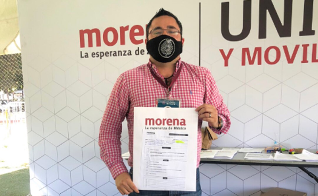 Youtuber que deseó balearan a reportera se registra como candidato a diputado por Morena