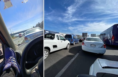 "Ya de plano, apagué el coche"; el tráfico está insoportable en 5 de Febrero