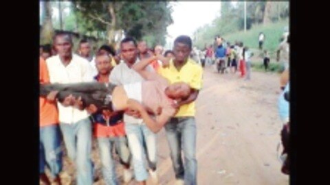 Tragedia en un estadio congolés