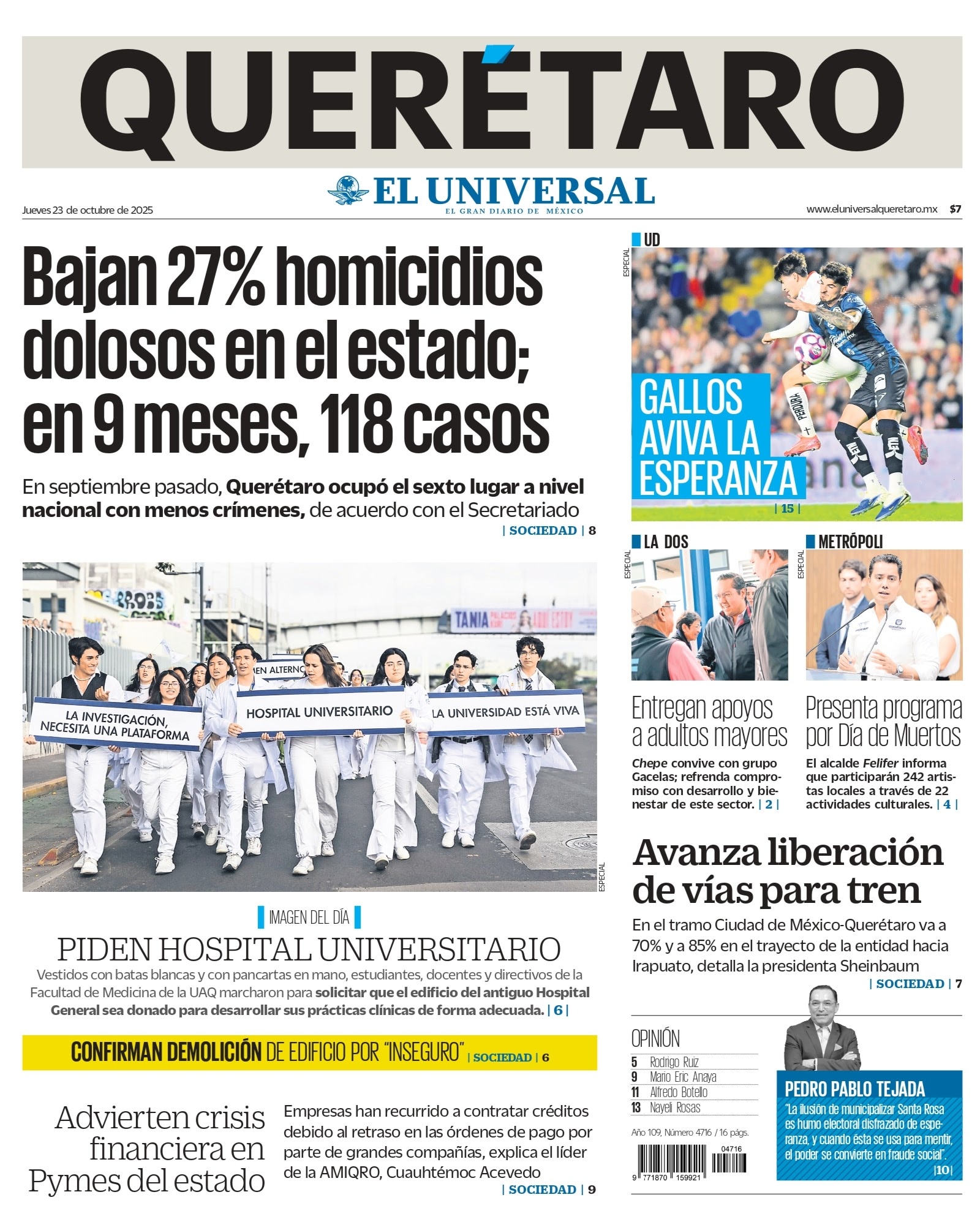 Foto: El Universal Querétaro