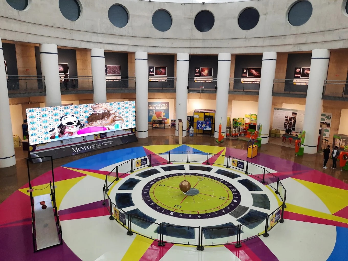 Sala del planetario. Foto: Dani Rz