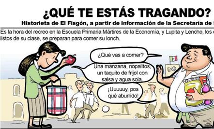 “¿Qué te estás tragando?”, la campaña informativa que anunció AMLO contra la obesidad