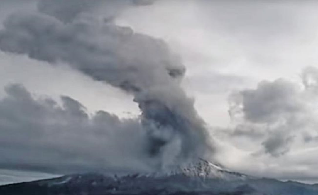 Vecinos de estados cercanos al volcán sintieron el estruendo en sus casas. (CENAPRED)