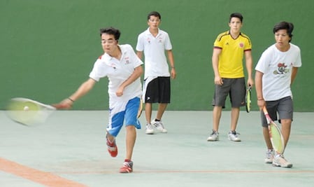 Realizan eliminatoria municipal de frontón