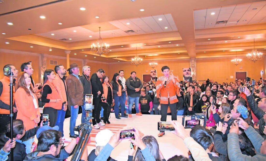 El precandidato de MC dijo que Matamoros es una buena opción para la obtención de agua salada que puede convertirse en dulce y fresca, y de esta forma los estados dejarán de pelear por el líquido. Foto: Sandra Tovar | El Universal