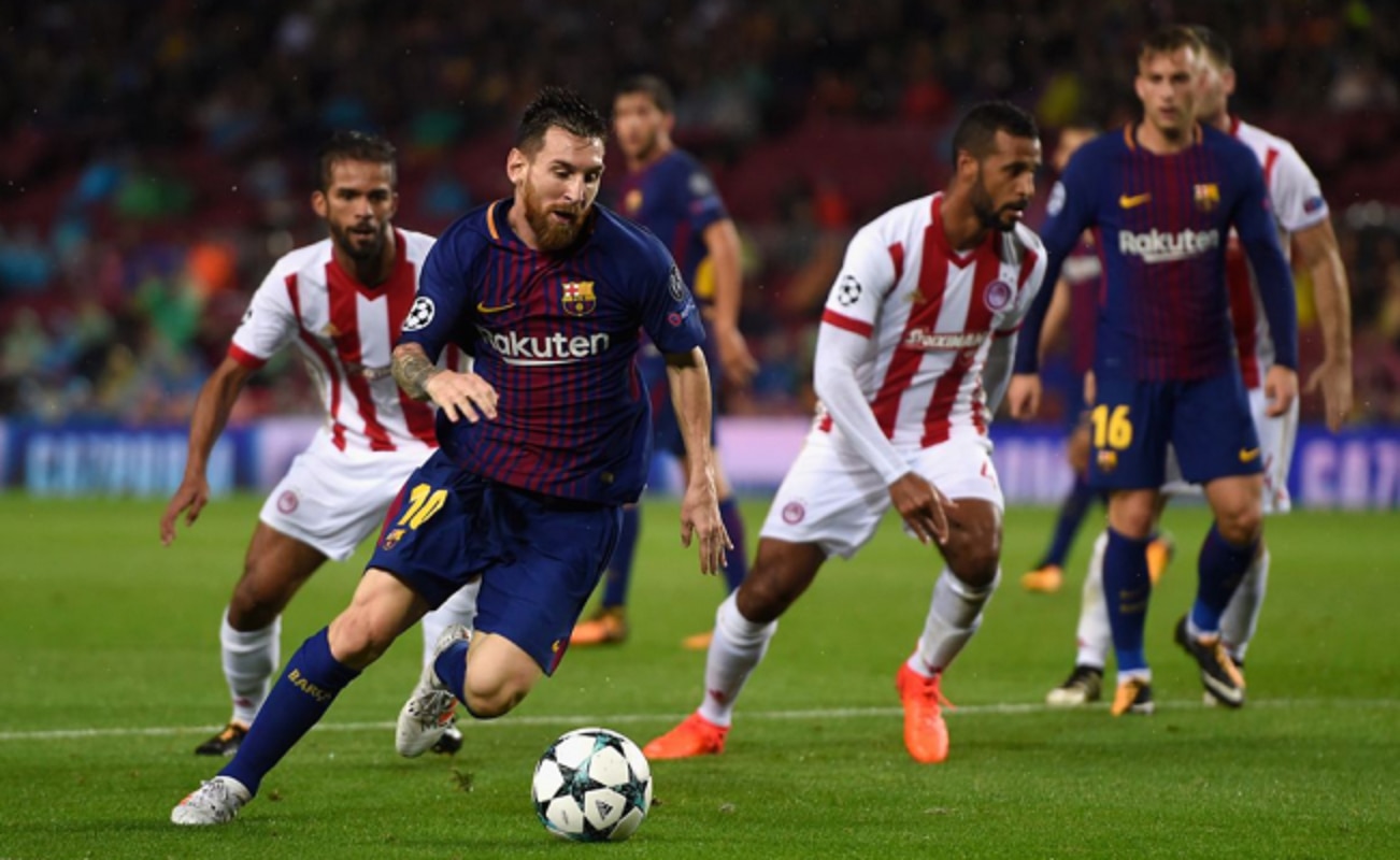 Barcelona no puede ante cerco griego