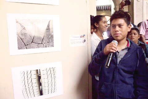 Exhiben “miradas” de menores maltratados