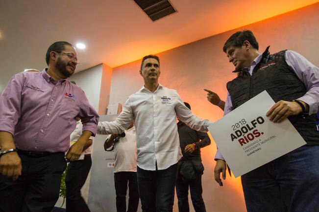En el arranque oficial de su campaña, Adolfo Ríos dijo que 45 días son muy pocos para recorrer todo el municipio