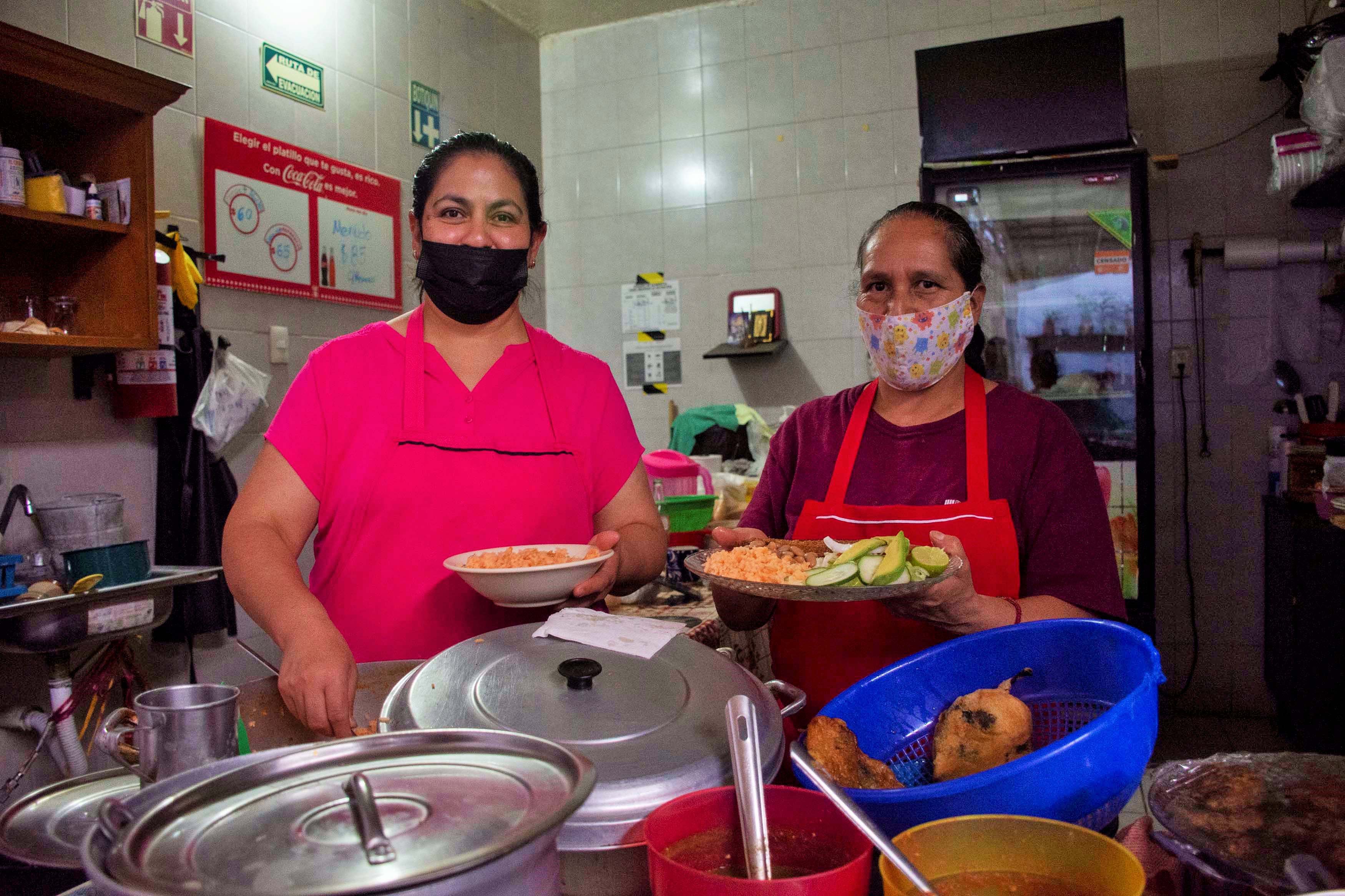 Mercado Hidalgo, en donde los comerciantes aún esperan repuntar tras la pandemia