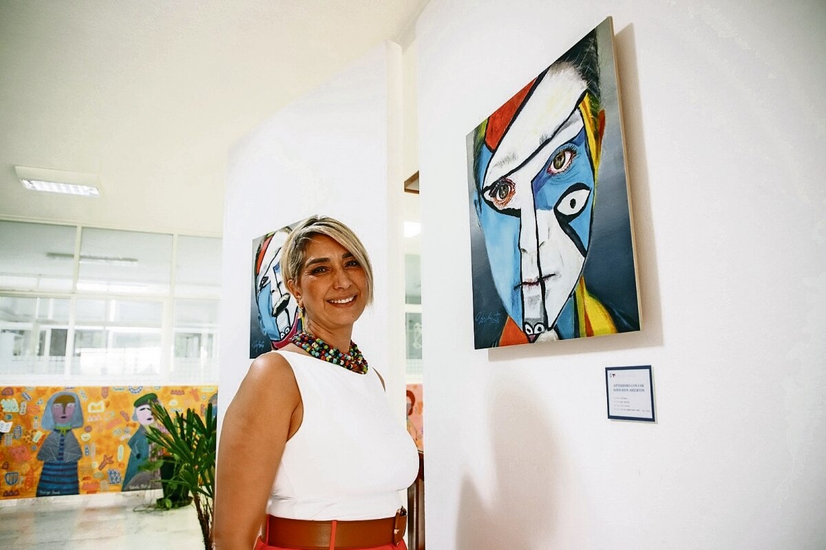 Pinturas creadas con optimismo, en la UAQ