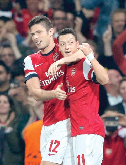 El Arsenal  mantiene buen paso