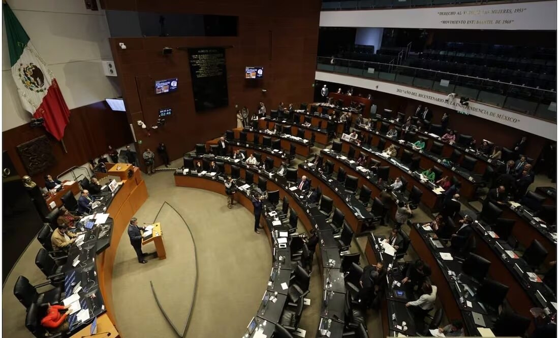 Senado de la República en sesión del 24 de octubre del 2024. Foto: Carlos Mejía / EL UNIVERSAL