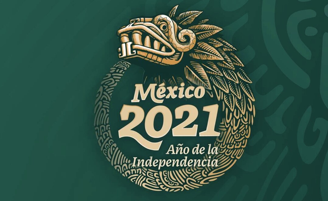 Quetzalcóatl, imagen oficial de las conmemoraciones de 2021