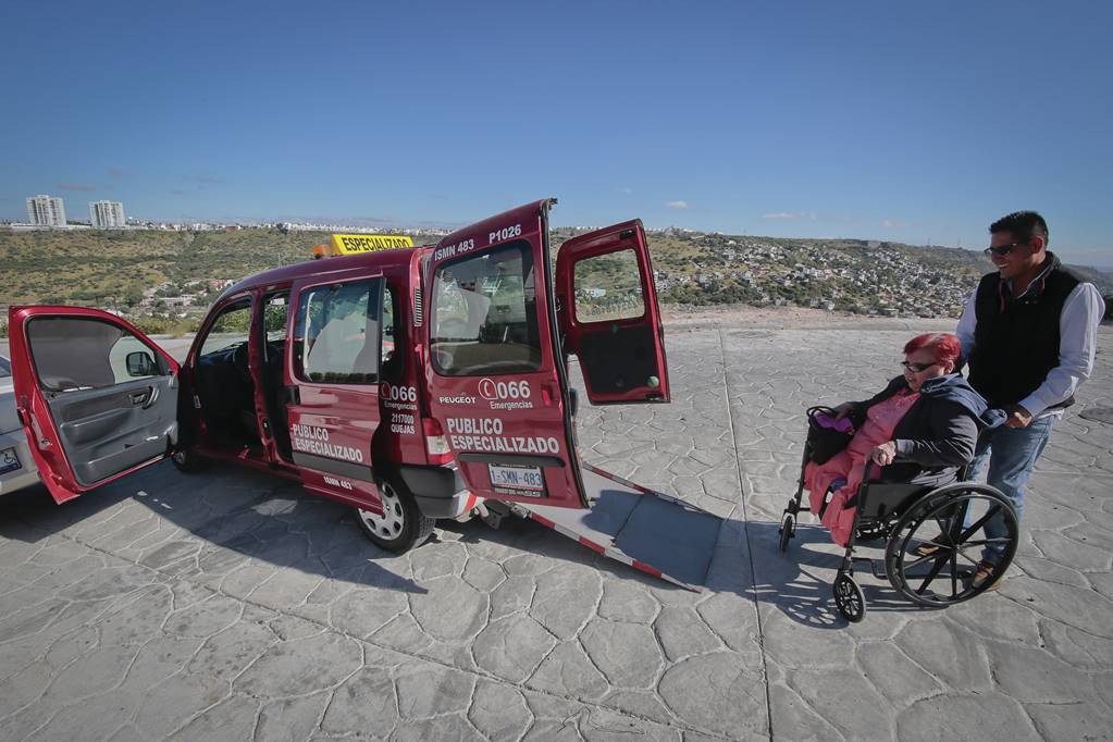 Inclusión. Transporta a personas con discapacidad