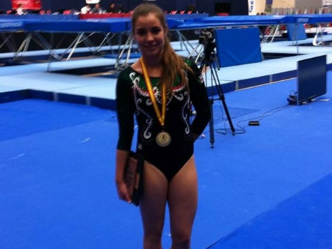 México, oro en gimnasia de trampolín