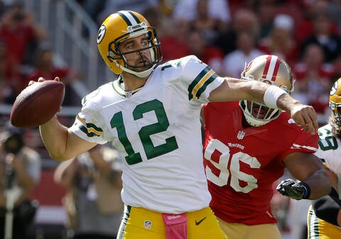 Packers, mucha pieza para 49ers