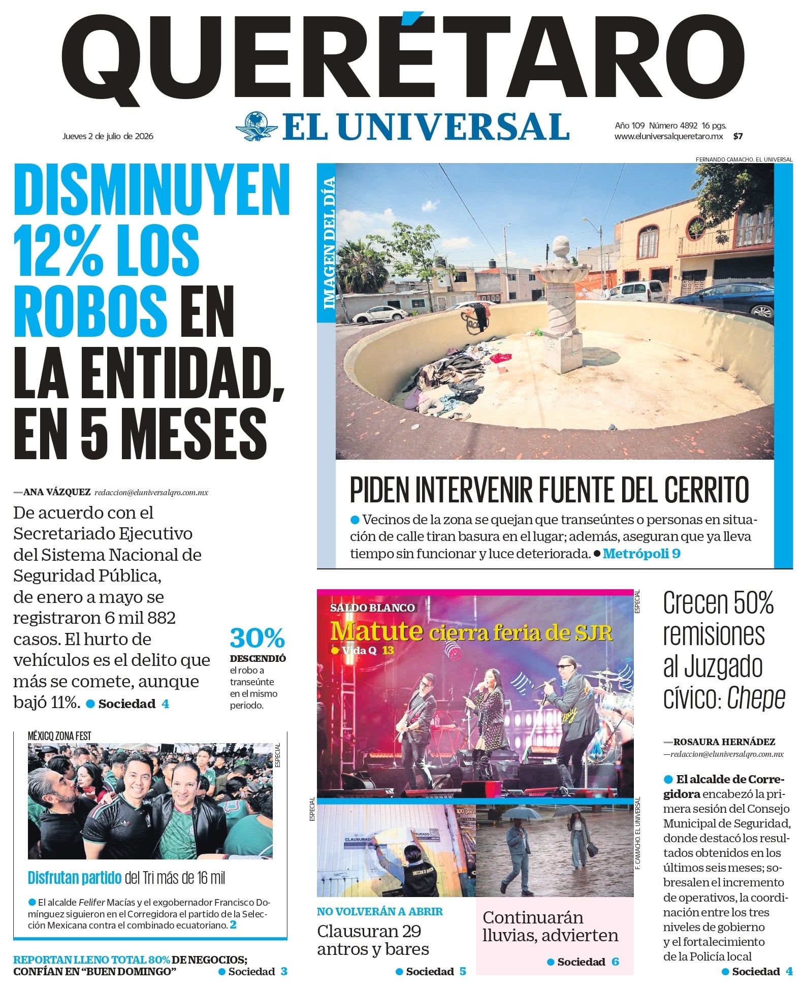 Foto. El Universal Querétaro