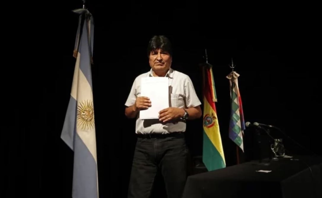 Evo Morales dijo que aún es presidente de Bolivia (Foto: AP)