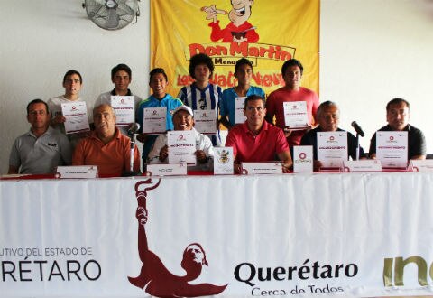 INDEREQ reconoce a queretanos campeones
