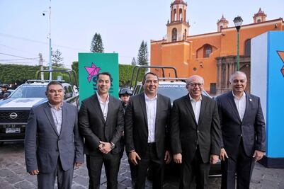 Felifer Macías refuerza colaboración intermunicipal en seguridad durante entrega de equipamiento en San Juan del Río