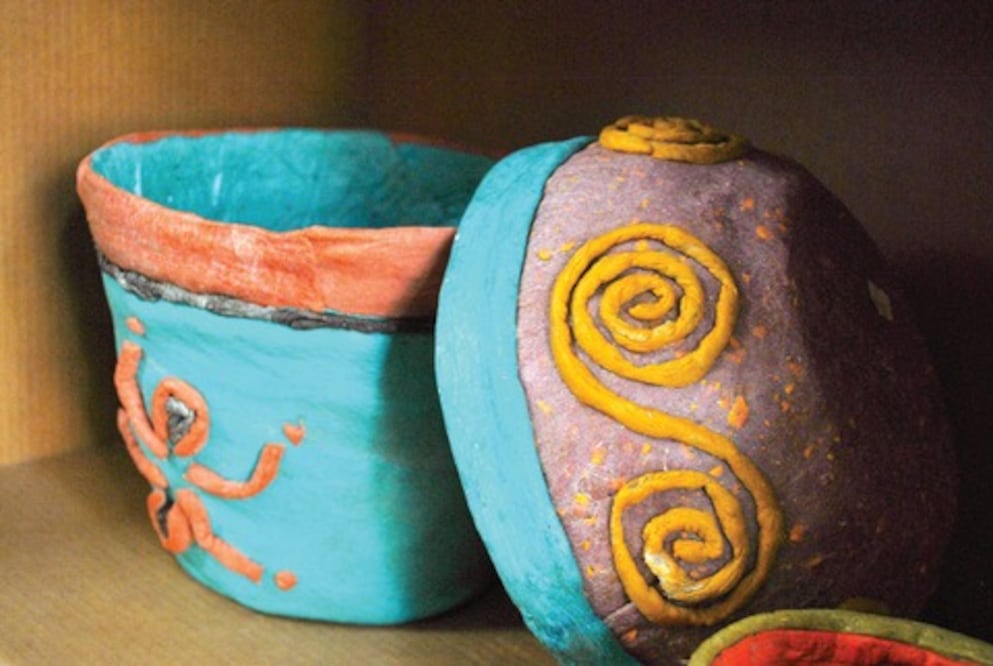 Hacen macetas de unicel