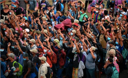 Guatemala desaloja a 7 mil hondureños de caravana migrante