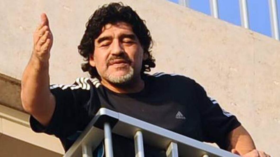 Maradona, un año más en Dubai