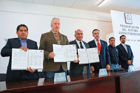 Firman convenio contra la inseguridad