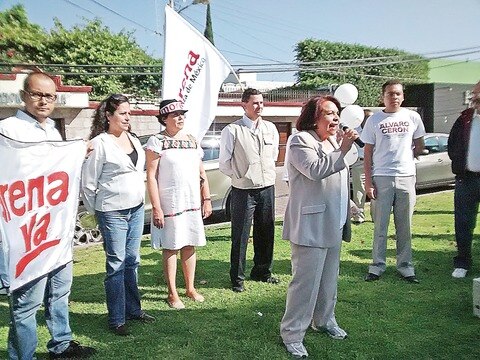 Celia Maya da comienzo a su campaña por la gubernatura