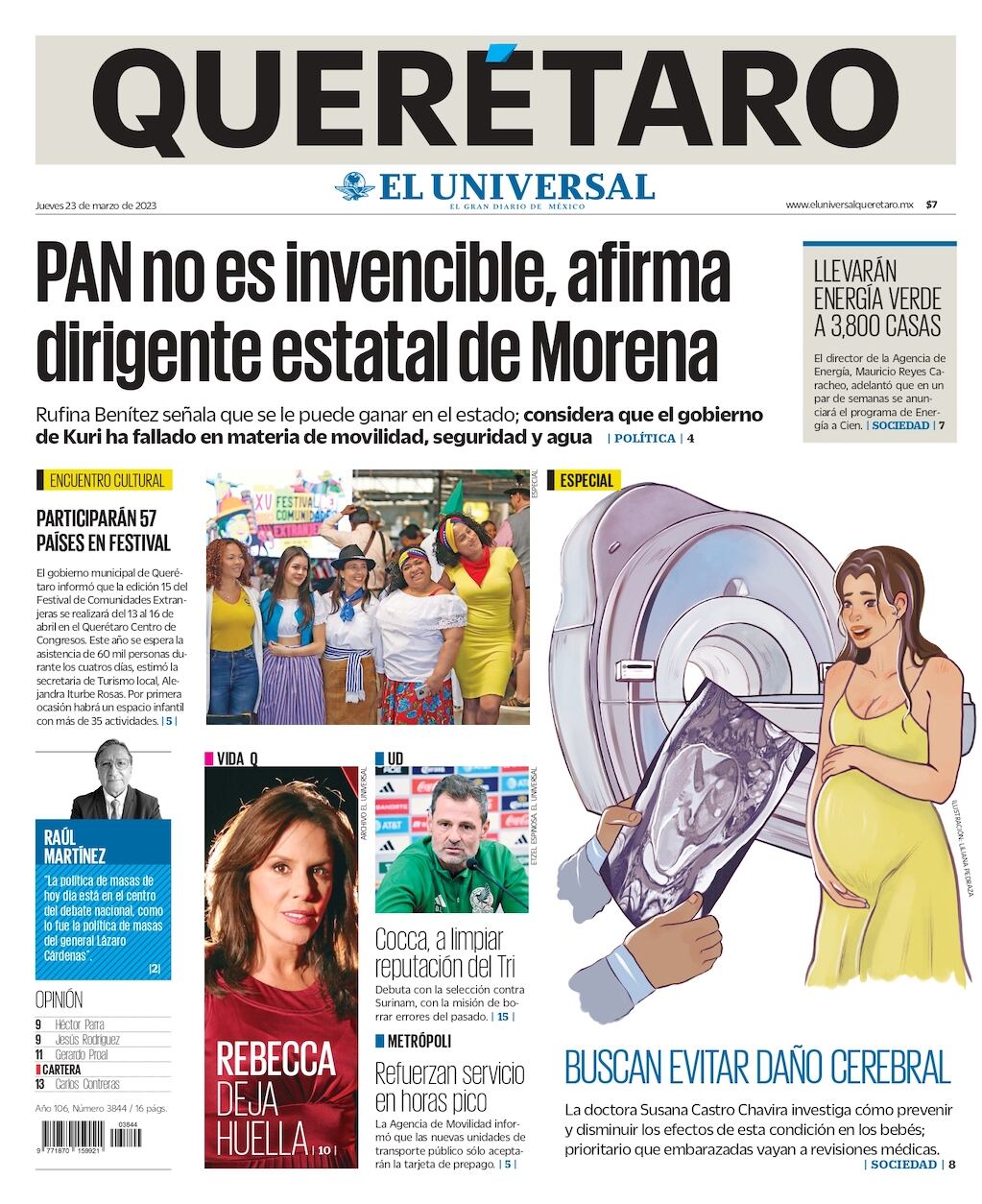 Portada 23 de marzo de 2023
