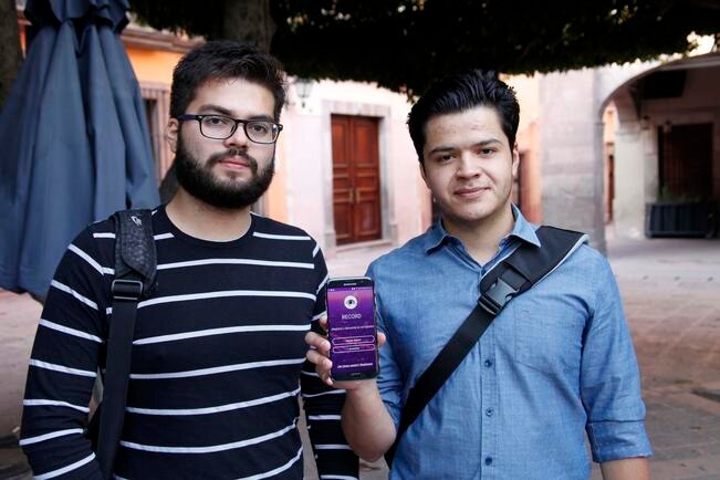 La aplicación realizada por los alumnos de la Universidad Politécnica de Querétaro y la Politécnica de Santa Rosa Jáuregui no tiene costo y podrá ser descargada en de Querétaro, El Marqués y Corregidora. (GUILLERMO GONZÁLEZ. EL UNIVERSAL)