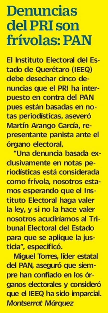 Candidatos del PAN firman Agenda del Observatorio