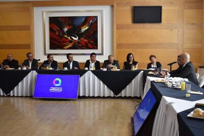 Luis Nava presenta avances de la agenda con la Canaco