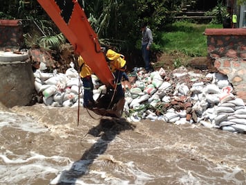#Avance | Río Querétaro a 85% de su capacidad en Hércules