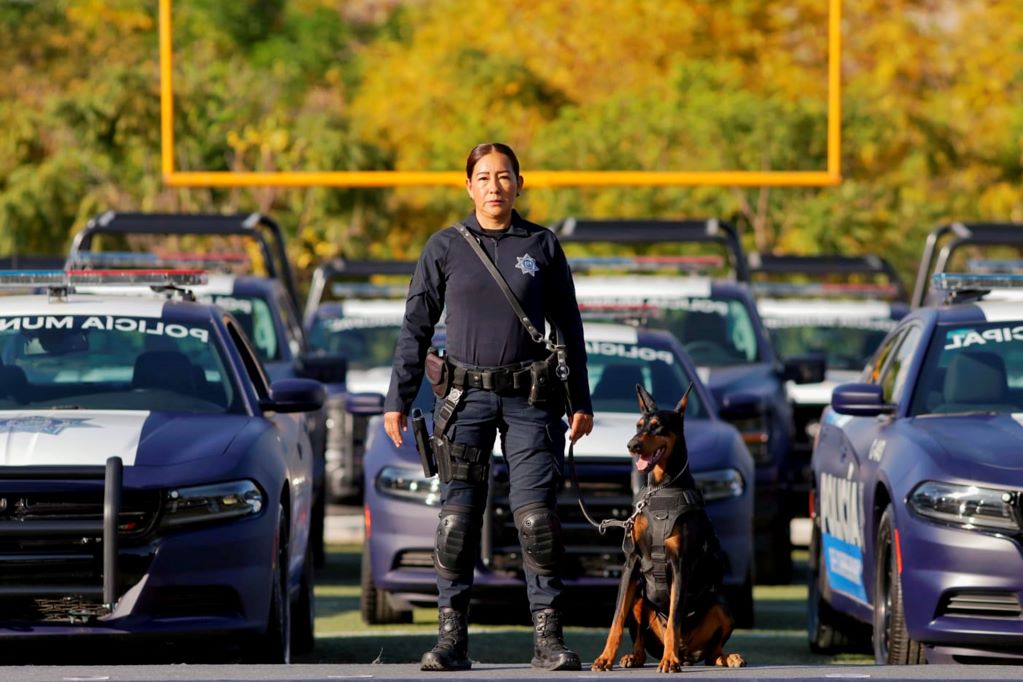 Policías de Corregidora estrenan 64 patrullas