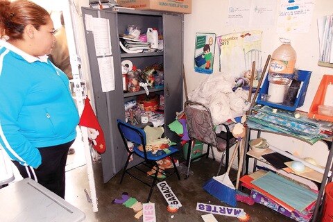 Reportan robo en 10 escuelas tras vacaciones