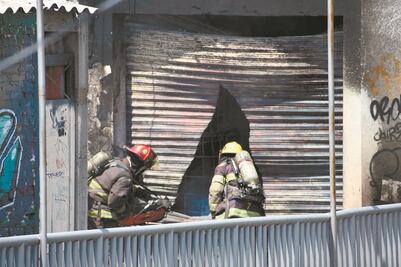 Incendio deja crisis nerviosas en la capital de Querétaro 