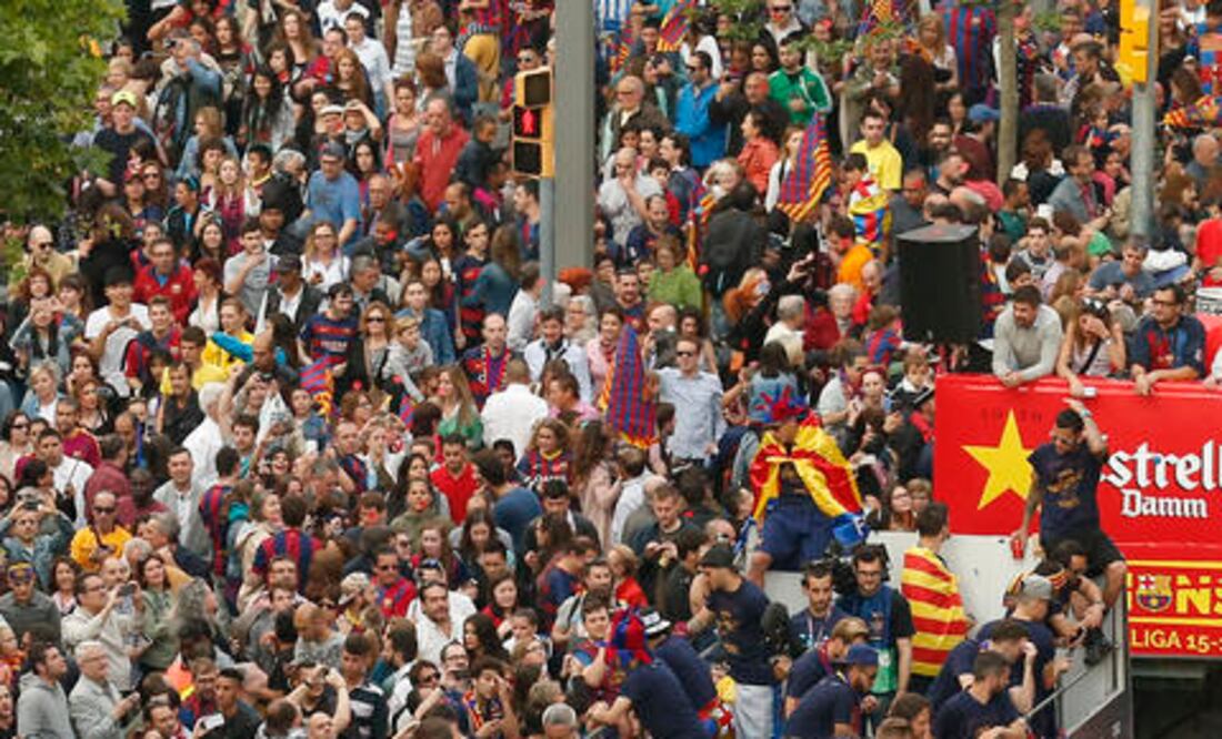 Rinden culto a jugadores blaugrana