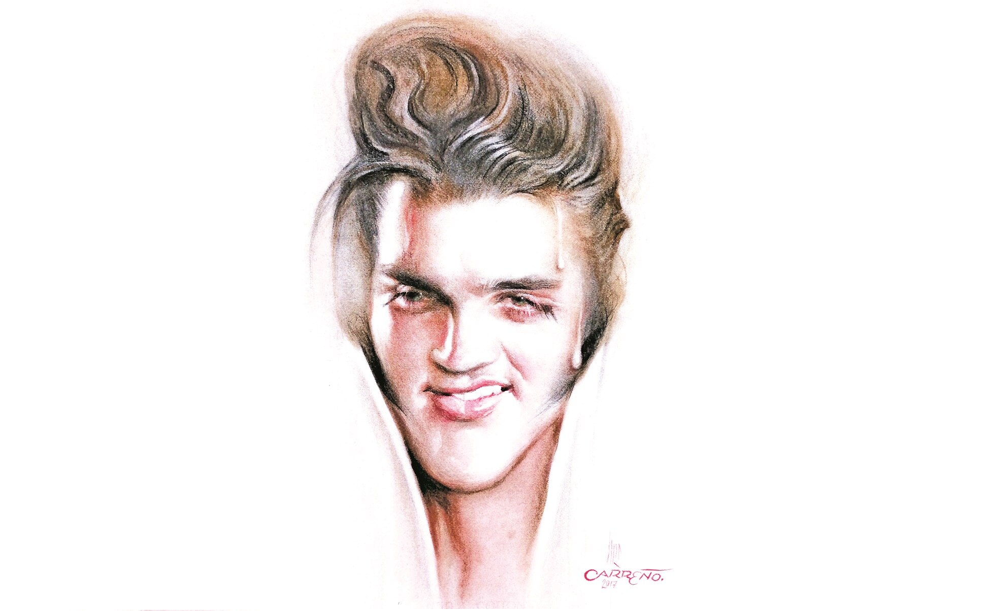Elvis Presley con la corona bien puesta