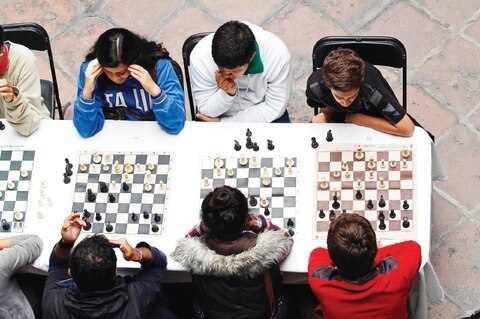 Sábado de ajedrez en Querétaro